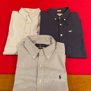 Mens size large- never worn- 3 shirts
